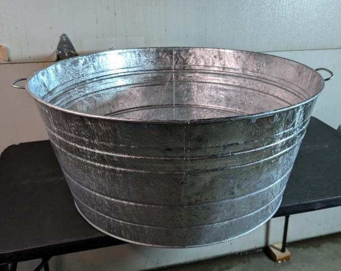 Galvanized Wash Tub