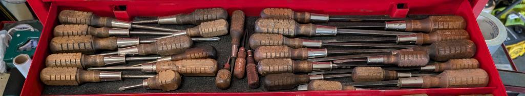 Wood Handle MAC Screwdriver Assortment