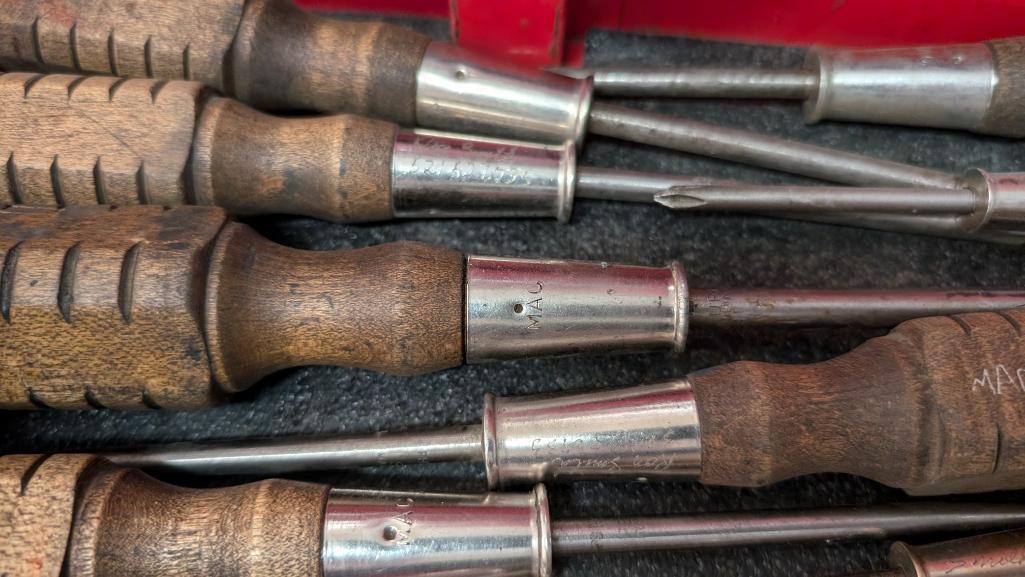 Wood Handle MAC Screwdriver Assortment