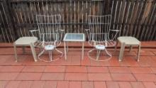 Trinidad Low Back Swivel Patio Rockers