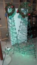 Christmas Tree Yard Luminaries