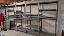 Metal Wall Shelving Unit