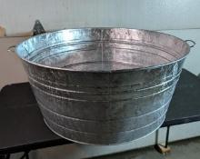 Galvanized Wash Tub