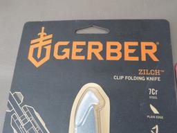Gerber and Kershaw Folding Knives