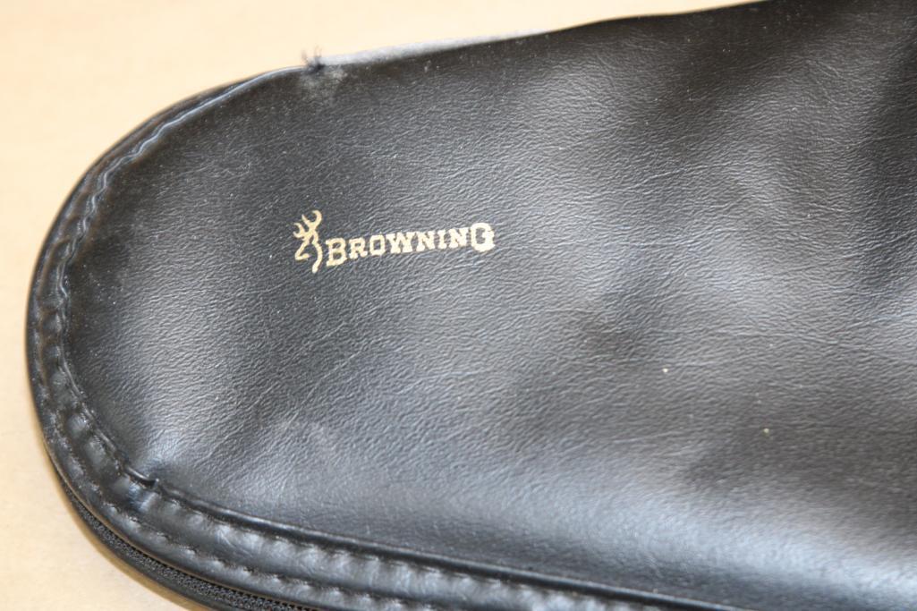 Two Browning Zip Handgun Cases