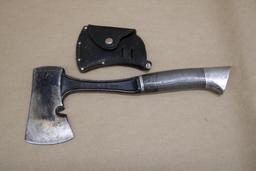 3" Blade Western Hatchet with Sheath
