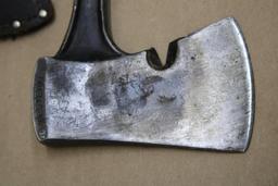 3" Blade Western Hatchet with Sheath
