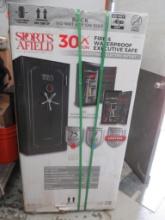 New in box Sports Afield Fire Resistant Gun Safe