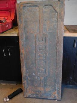1950s Dodge Power Wagon Tailgate