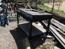 Heavy Steel Built Work Table