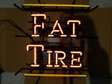 Fat Tire Neon Sign