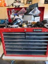 Husky Toolbox Full of Tools
