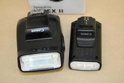 Canon Speedlite 270EX II and 90EX