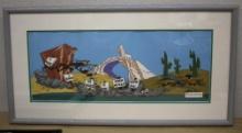 Limited Edition Coyote and Road Runner Animation Art by Chuck Jones