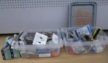 Two Boxes of Electrical & Plumbing Supplies