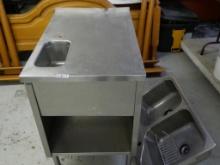 NSF Commercial Kitchen Sink / Work Table