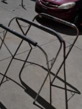 Two Folding Fender Stands