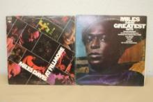 Miles Davis at the Fillmore and Greatest Hits on 12" Vinyl