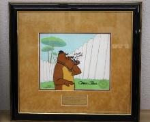 Marc Anthony and Kitty II Cel Signed by Chuck Jones