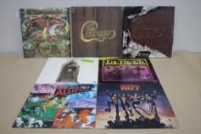 Seven 12" Classic Rock Albums