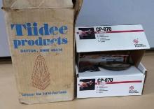 Four Tiidee Jack Stands and CP-870 Sander with Box