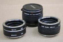 Mixed Extenders and Tamron AF Teleconverter for Canon