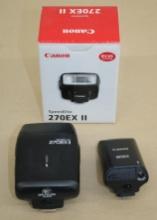Canon Speedlite 270EX II and 90EX