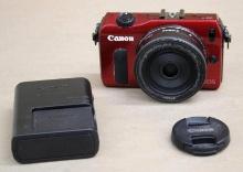 Canon EOS M Camera with Removable 22mm Lens