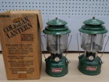 Two Coleman model 220K Lanterns