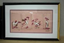 Pink Panther Series Signed and Numbered in Frame