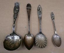 Four Sterling Silver Spoons!
