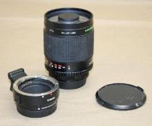 Quantaray Mirror Lens 1:8.0 Lens with Canon Mount Adapter EF-EOS M