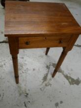 Early American Walnut Side Table