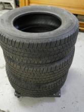Three Michelin Defender LTX 245 / 65 R17 Tires