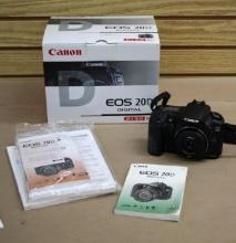 Canon EOS 20D Camera Body with Lens in a Cap Pinhole-Style Lens