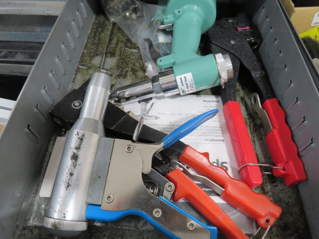 Organizers, Rivet Guns, Wire and Hardware