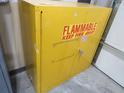 Yellow Flammables Cabinet