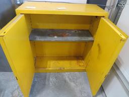 Yellow Flammables Cabinet