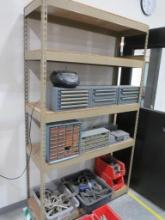 Four Metal Shelves