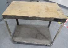 Metal Rolling Shop Cart