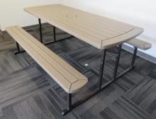 Poly Picnic Bench