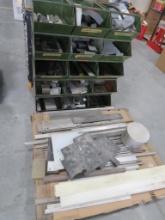 Aluminum and Delrin Stock Organizer Bins