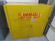 Yellow Flammables Cabinet