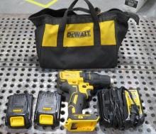 Dewalt 20 Volt Lithium Cordless Drill