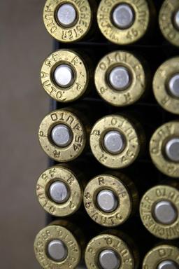 150 Rounds Reloaded 45 ACP Ammunition