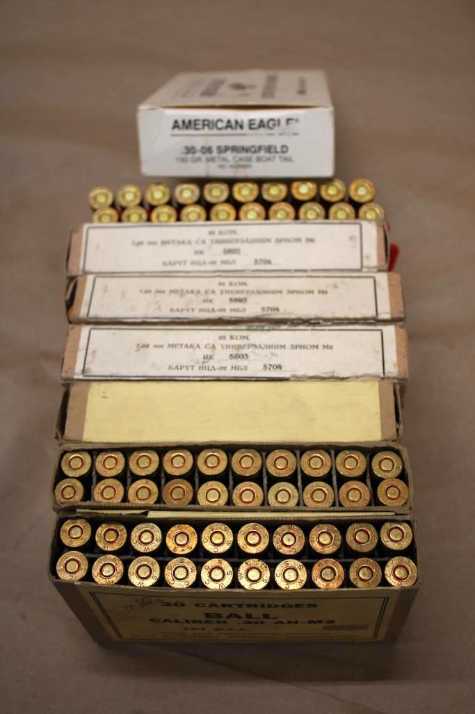 Mixed 30-06/ 7.62 Ammunition