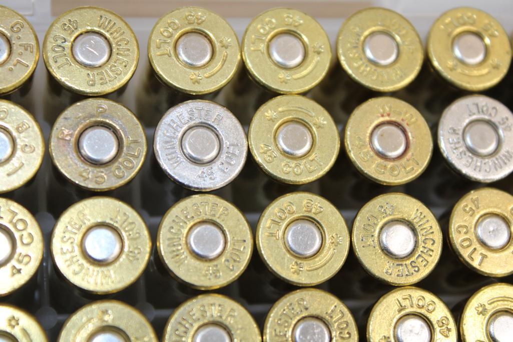 150 Pieces Mixed 45 LC Reloaded Ammunition