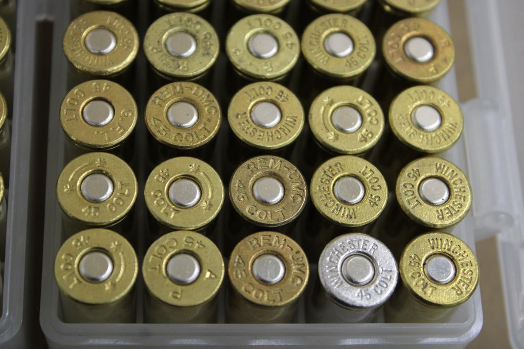 150 Pieces Mixed 45 LC Reloaded Ammunition
