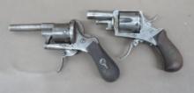 Two Antique Folding Trigger Revolvers