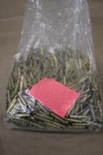 Approximately 6.25 Lbs. 22 Hornet Unprimed Brass Casings